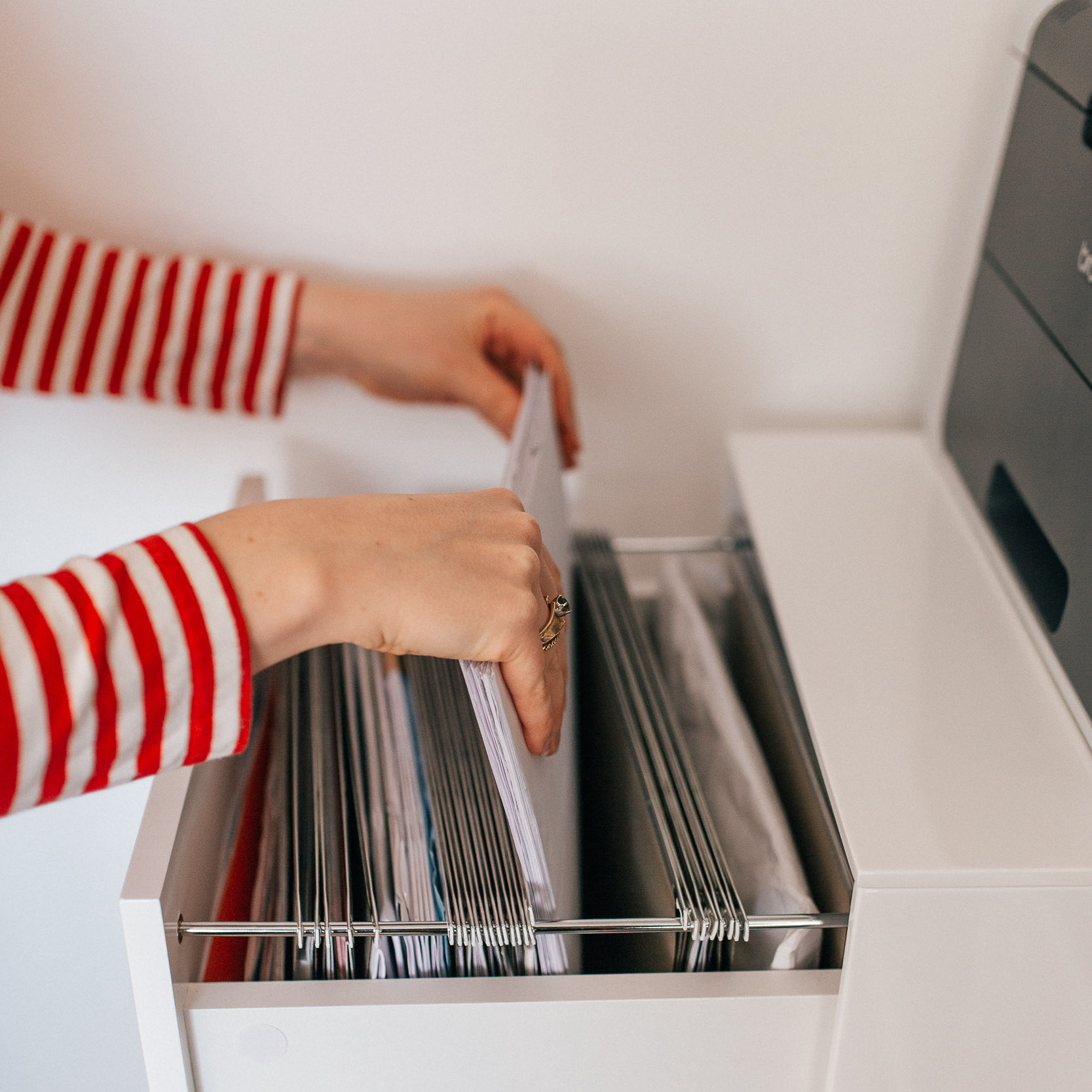 Organised paperwork